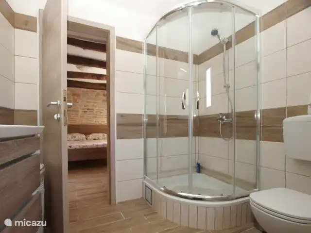 vakantiehuis huren in Kroatië, Istrië, Zminj – Huis Galant badkamer