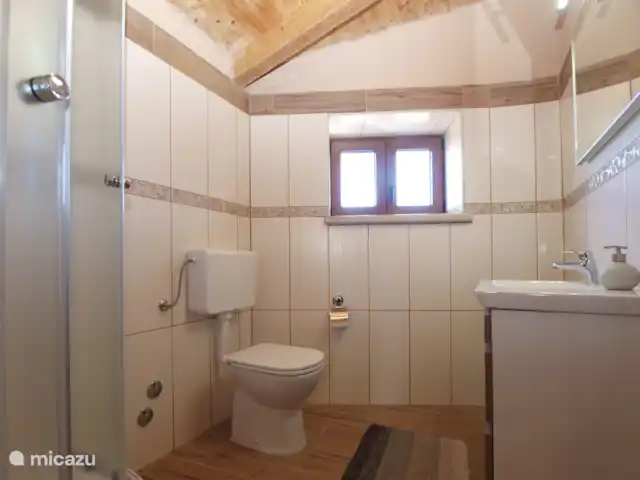 vakantiehuis huren in Kroatië, Istrië, Zminj – Huis Galant badkamer