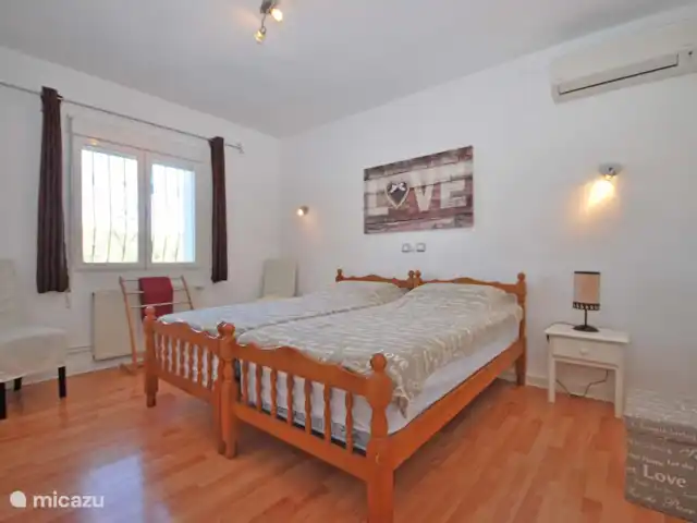 Villa Amaré en España, Costa Blanca, Benissa - villa dormitorio doble arriba con aire acondicionado