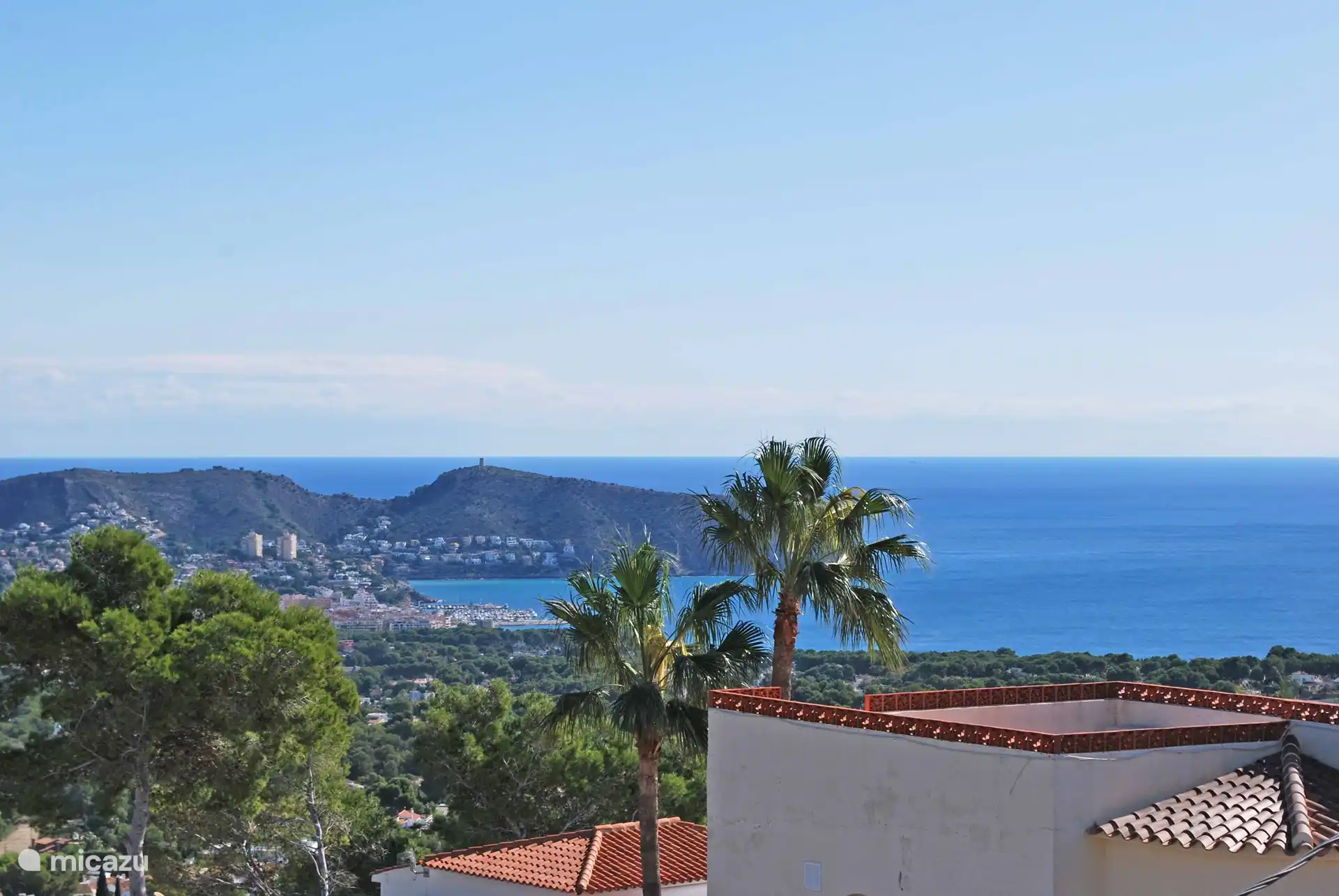 belles vues sur Moraira, El Portet et le port