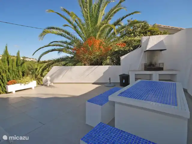 Villa Amaré en España, Costa Blanca, Benissa - villa zona de barbacoa
