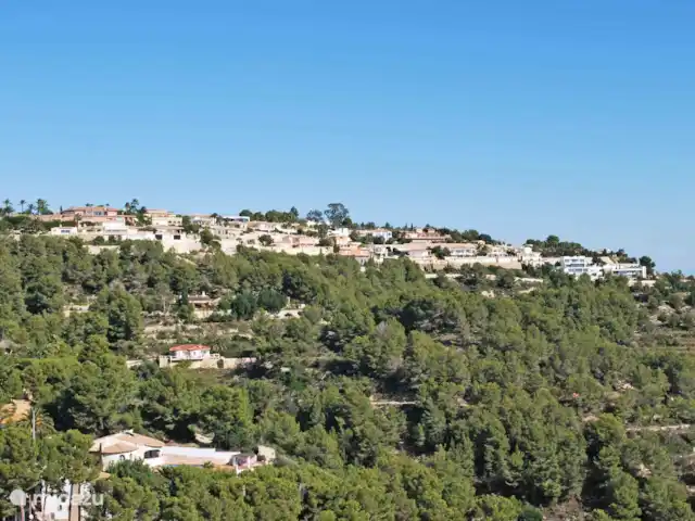 Villa Amaré en España, Costa Blanca, Benissa - villa Vista sobre el valle