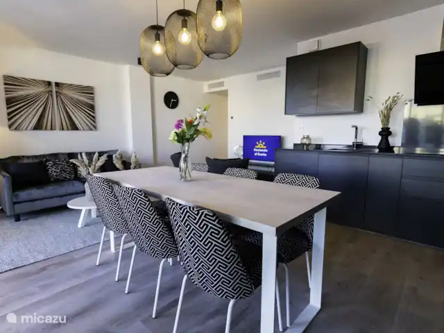 Charmant appartement pour 6 personnes | Espagne, Costa del Sol, Málaga - appartement cuisine à manger