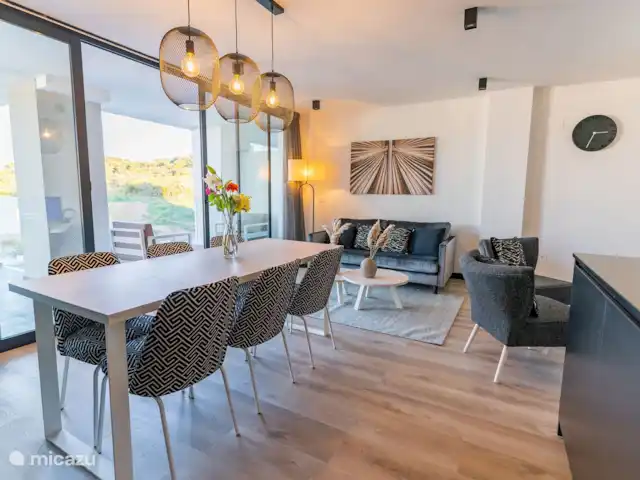 Charmant appartement pour 6 personnes | Espagne, Costa del Sol, Málaga - appartement cuisine à manger