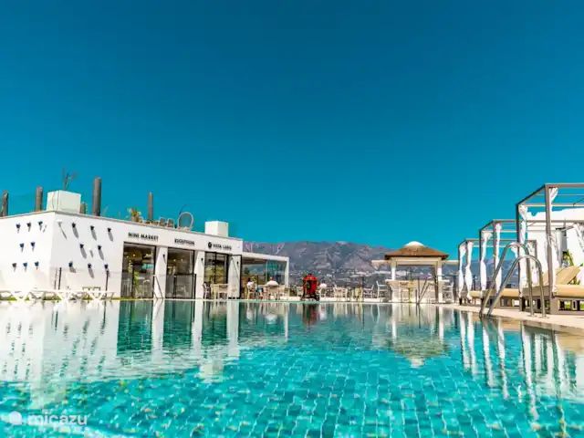 Charmant appartement pour 6 personnes | Espagne, Costa del Sol, Málaga - appartement Piscine centrale avec le restaurant