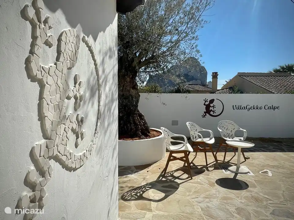 Cuando visitamos la casa por primera vez, había un Gecko en la puerta principal... el resto es historia.