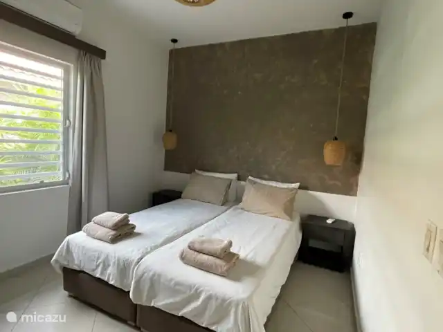 Kas Haddock huren in Curaçao, Banda Ariba (oost), Brakkeput Abou - villa 2e slaapkamer