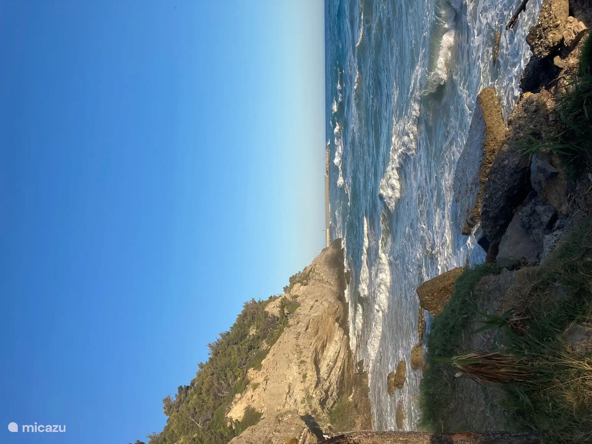 Het zandstrand van Le Calandre