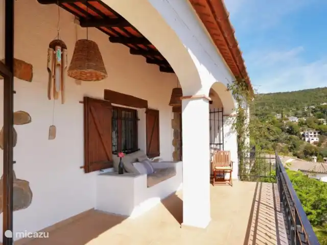 Casa Vista Al Mar | Espagne, Costa Brava, Calonge - maison de vacances Véranda autour de la maison