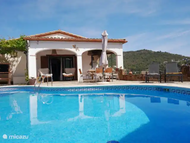 Casa Vista Al Mar | Espagne, Costa Brava, Calonge - maison de vacances La terrasse surplombant la maison