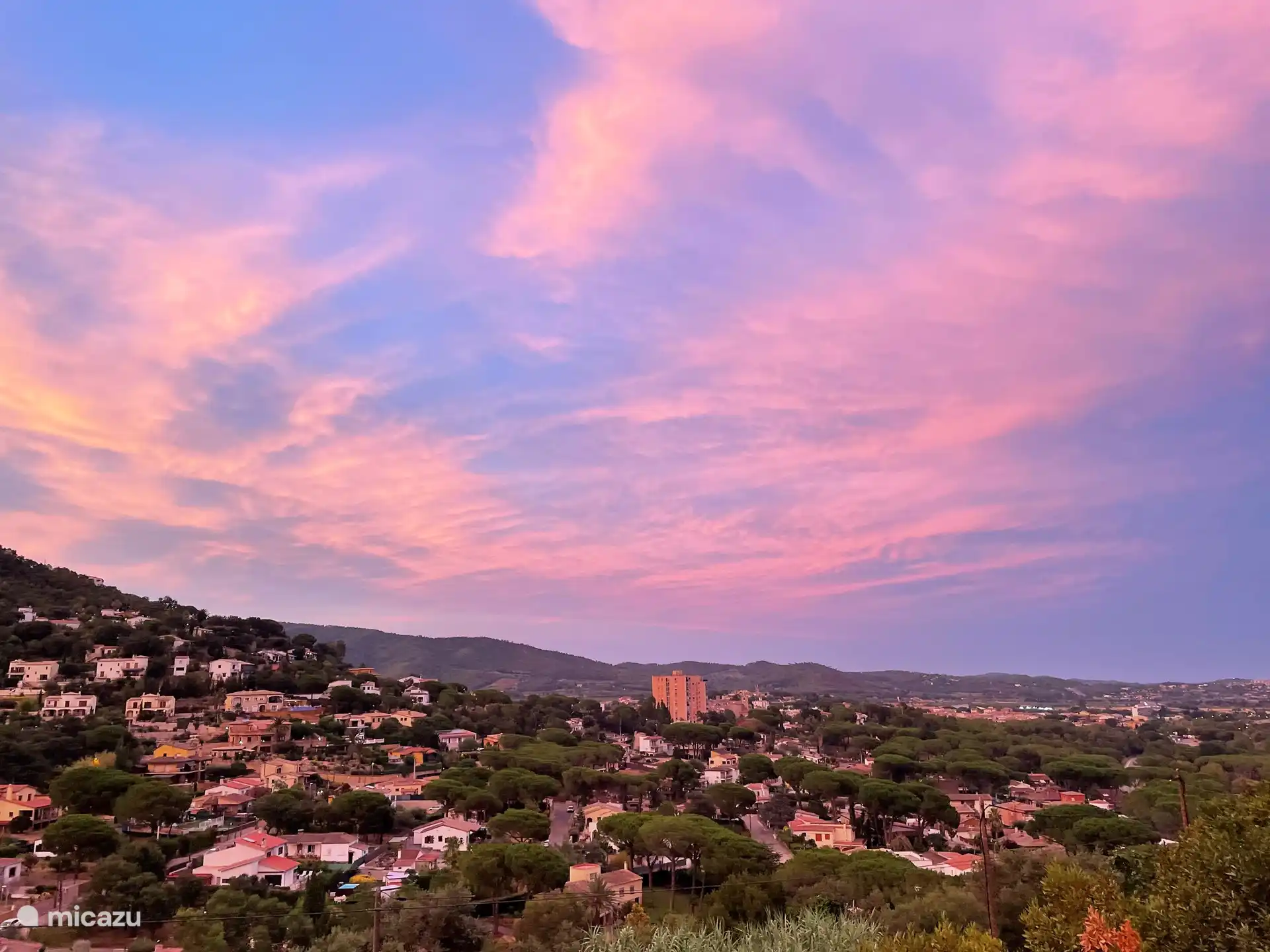 view over the valley/coast