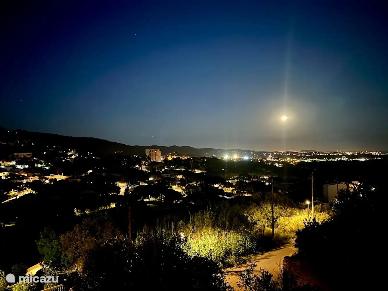 evenings with a view over the valley