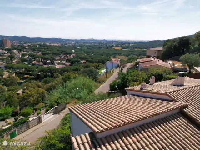 Casa Vista Al Mar | Espagne, Costa Brava, Calonge - maison de vacances Vue sur la vallée et la côte