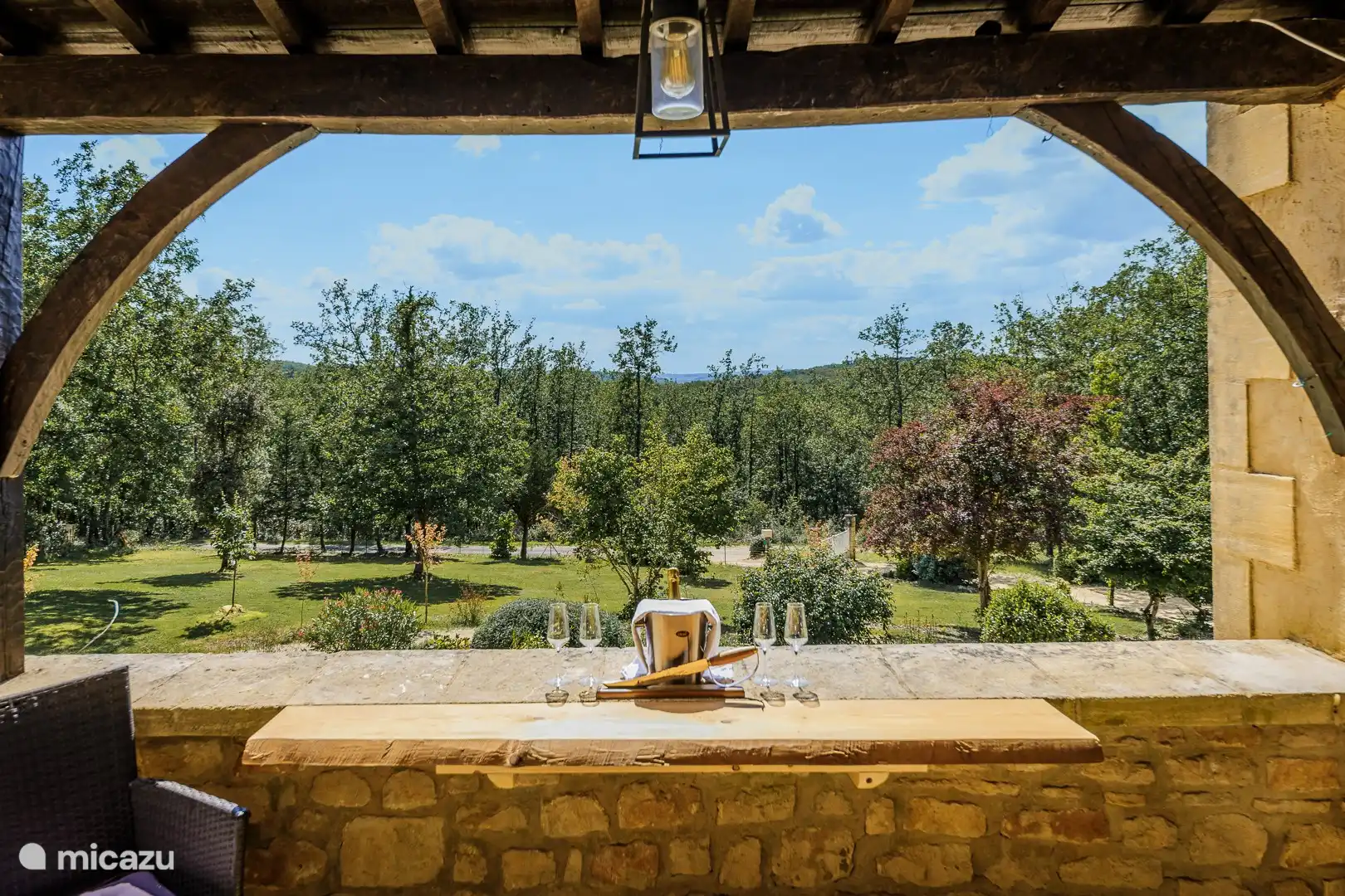 View from the veranda