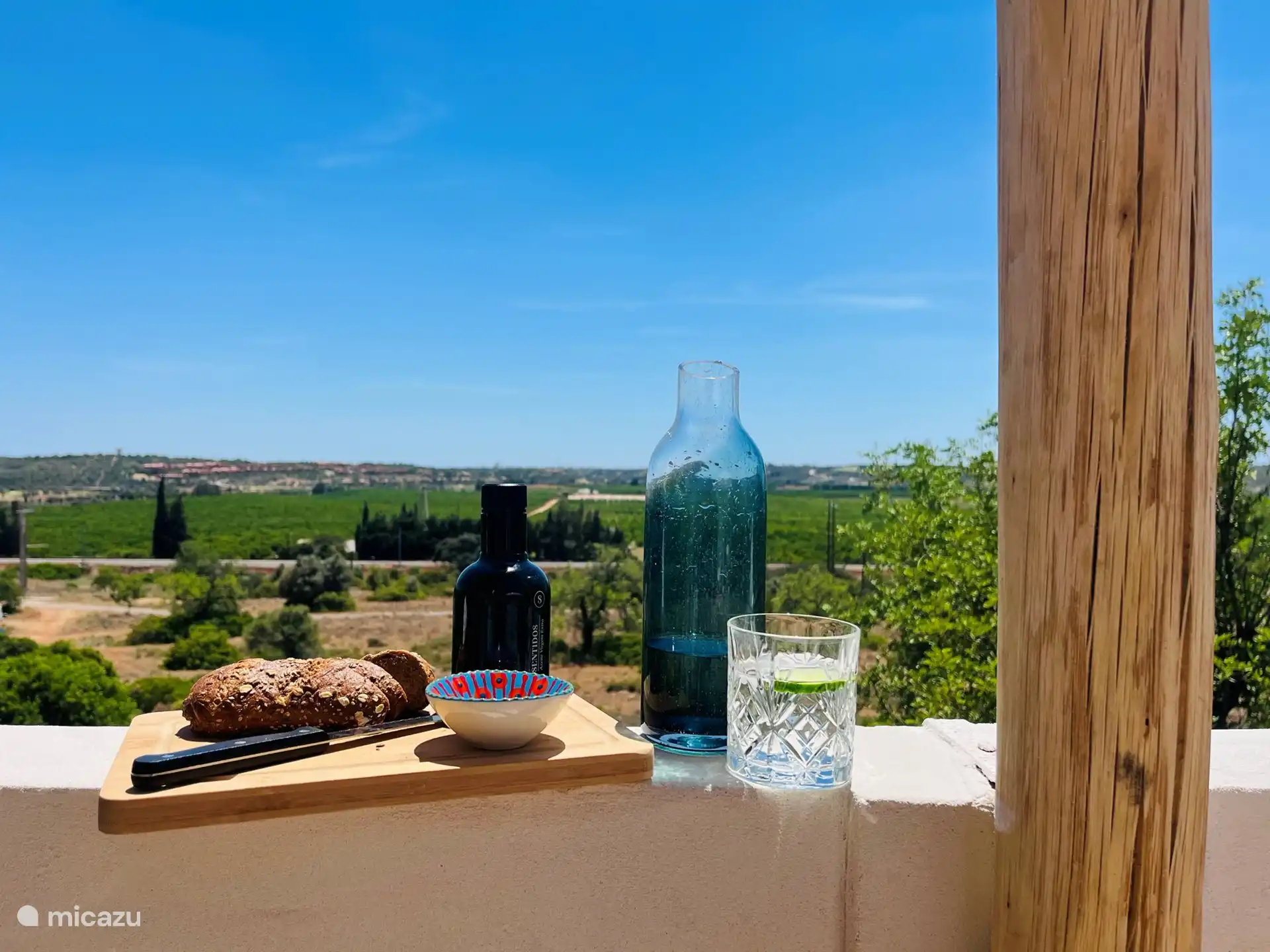 A drink with a view!