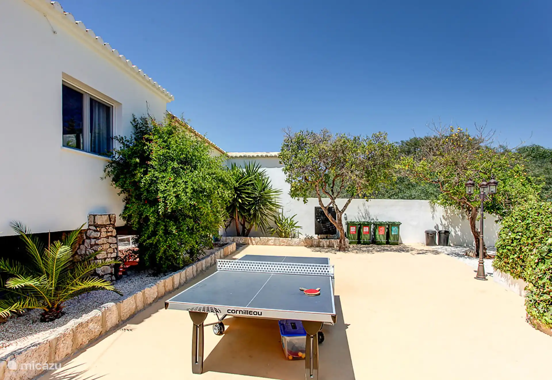 Top rosa Tischtennisplatte