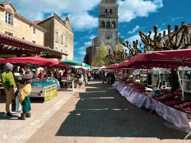 Le Coucou au Petit Bouleau | France, Dordogne, Saint-Pardoux-la-Rivière - appartement Le marché du samedi à Thiviers