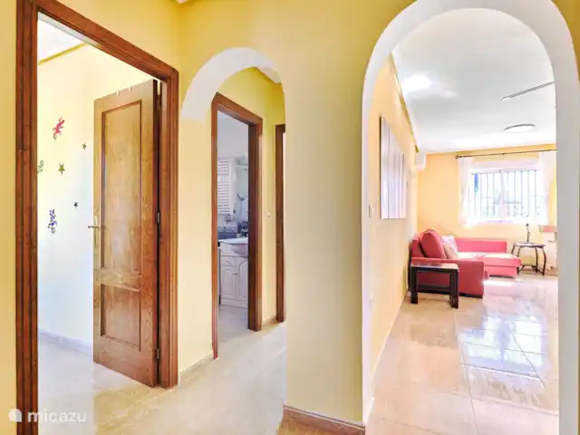 Casa Tortuga - piscina privada en España, Costa Blanca, Hondón de las Nieves - casa vacacional Vista del pasillo