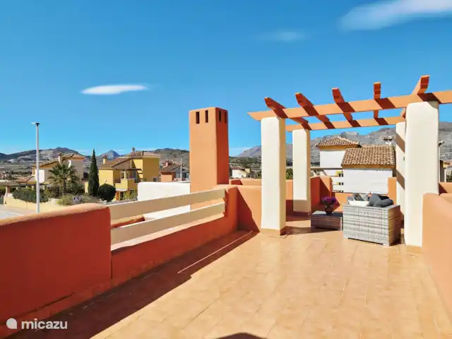 Casa Tortuga - piscina privada en España, Costa Blanca, Hondón de las Nieves - casa vacacional Solárium