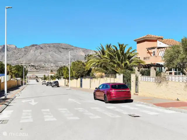 Casa Tortuga - piscina privada en España, Costa Blanca, Hondón de las Nieves - casa vacacional Vista de calle