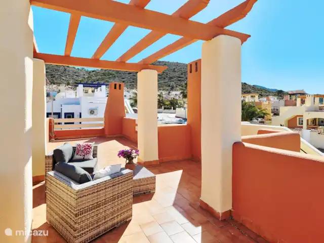 Casa Tortuga - piscina privada en España, Costa Blanca, Hondón de las Nieves - casa vacacional Solárium