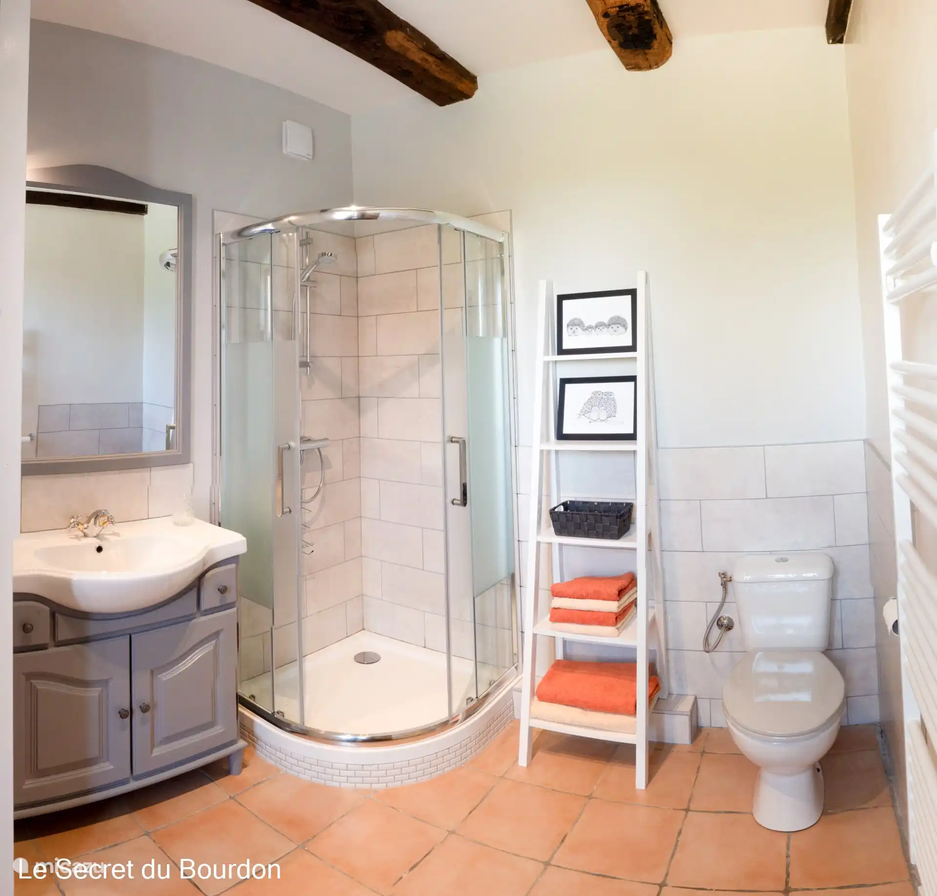 Badezimmer im Erdgeschoss