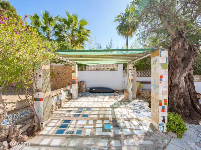 Casa Casita - Moraira en España, Costa Blanca, Moraira - villa pérgola para aparcamiento