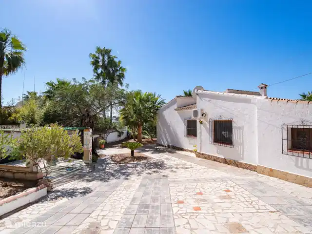 Casa Casita - Moraira en España, Costa Blanca, Moraira - villa entrada en el camino de entrada
