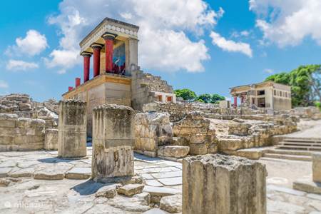 Archeologische opgraving van Knossos 