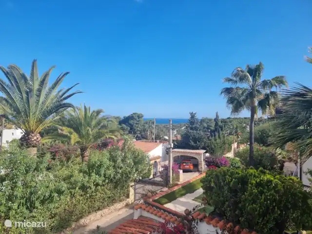 Casa Las tres Hijas huren in Spanje, Costa Blanca, Benissa - villa Zeezicht vanuit de masterbedroom.