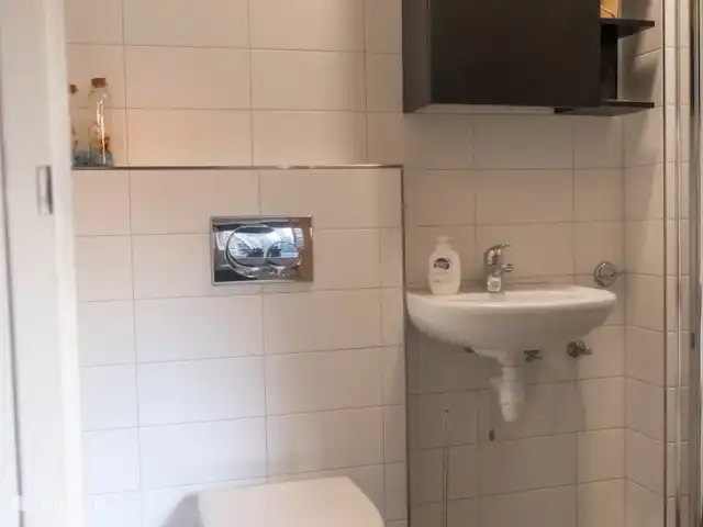 Le chemin sacré | Pays-Bas, Hollande du Nord, Egmond aan Zee - maison de vacances salle de Bains