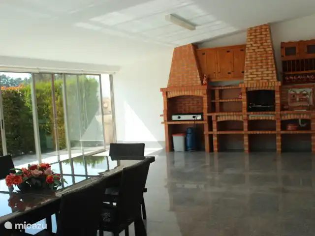 Location de Vacances Portugal, Braga, Barcelos, villa - Villa Pouilles Cuisine extérieure couverte