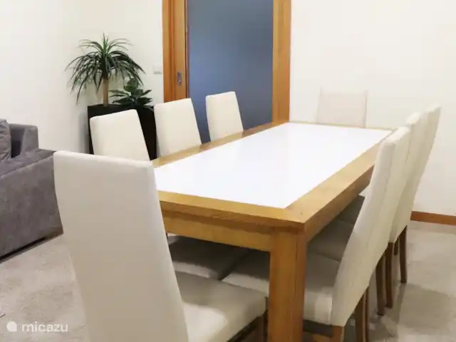 Location de Vacances Portugal, Braga, Barcelos, villa - Villa Pouilles Table à dinner