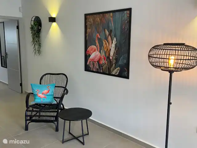 Location de Vacances Curaçao, Banda Ariba (est), Jan Thiel, appartement - Curalux Apartments-Flamingo Se détendre avec un livre ?