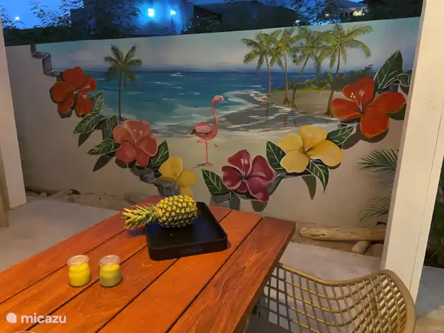 Location de Vacances Curaçao, Banda Ariba (est), Jan Thiel, appartement - Curalux Apartments-Flamingo Votre vue dans l’appartement Flamingo.