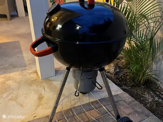 Location de Vacances Curaçao, Banda Ariba (est), Jan Thiel, appartement - Curalux Apartments-Flamingo Super barbecue.