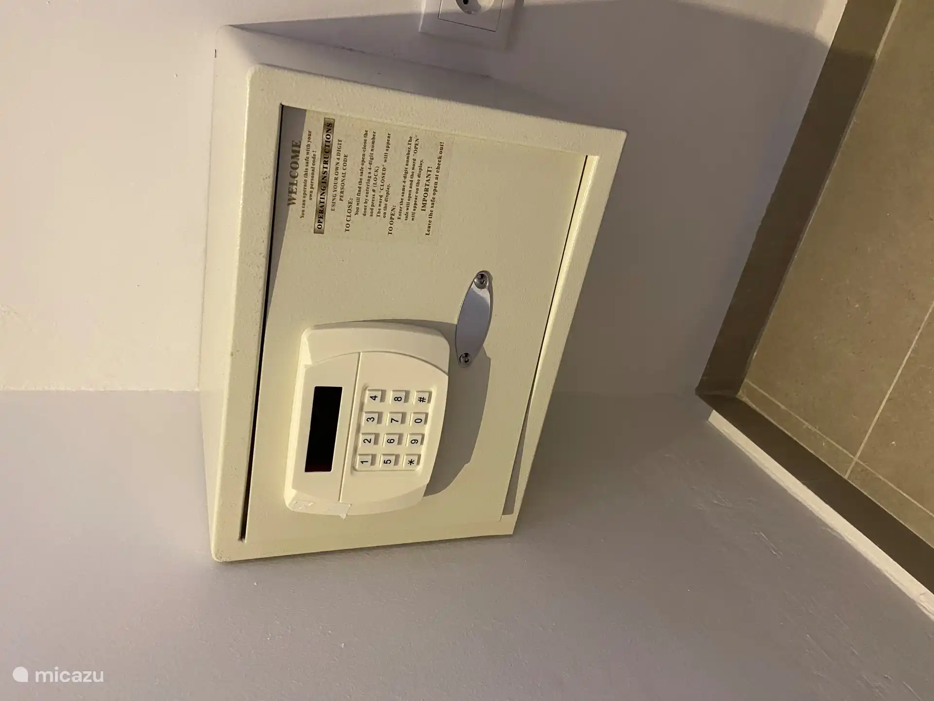 Kluis: wel zo veilig voor uw belangrijke spulletjes.