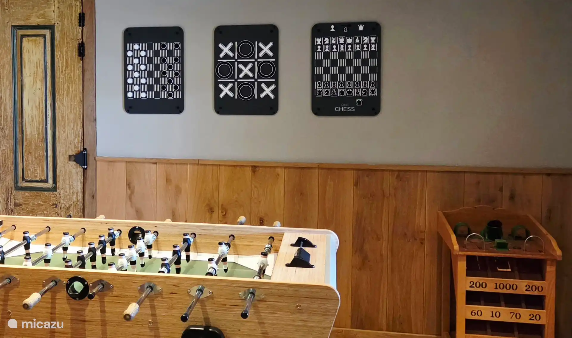 Zona de relajación: damas, OXO y ajedrez