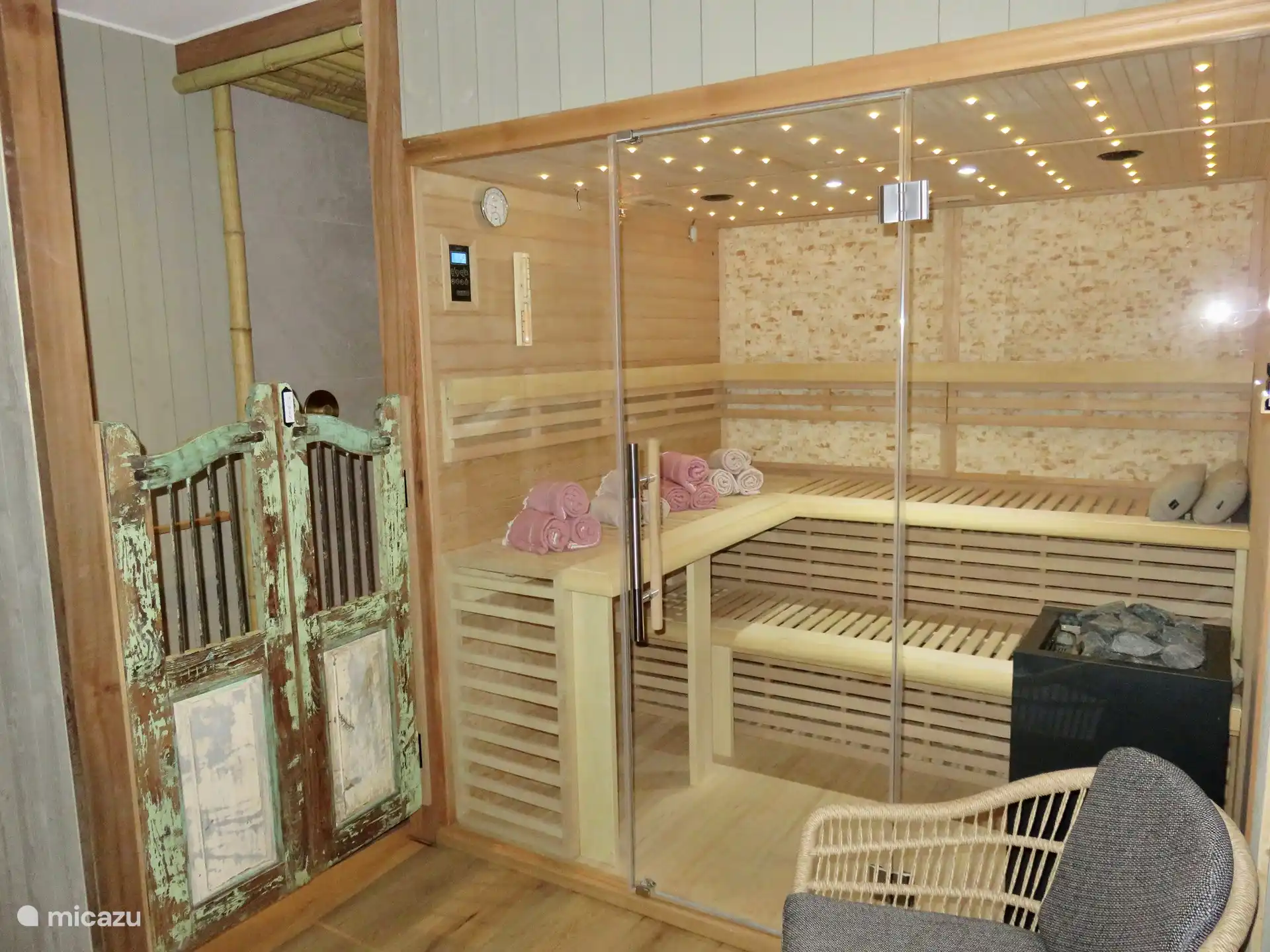 Wellness mit Kombi-Hammam / Sauna