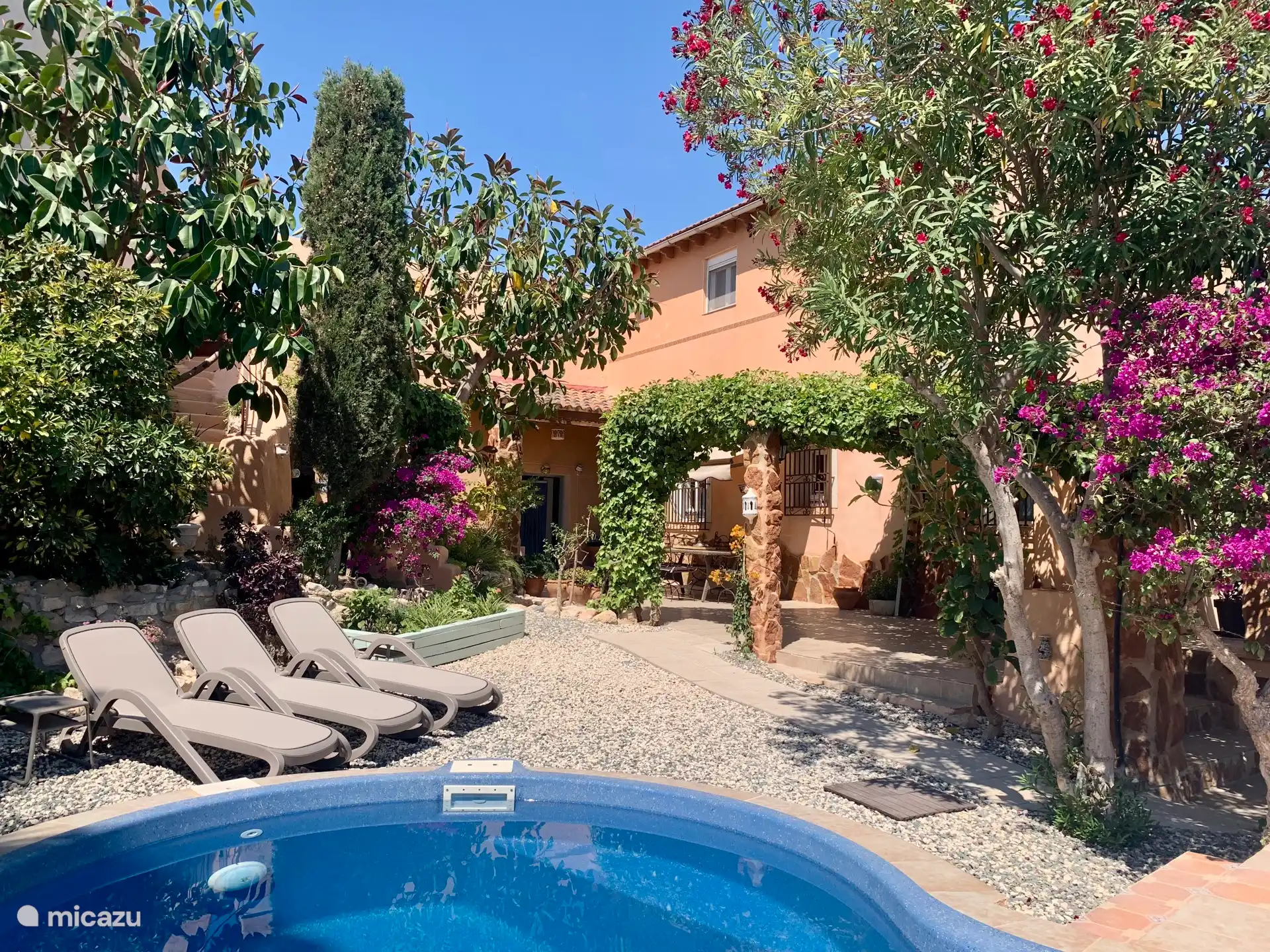 Loma Alta, Höhlenhaus mit Swimmingpool in Spanien, Costa Blanca, La Murada - Höhlenwohnung