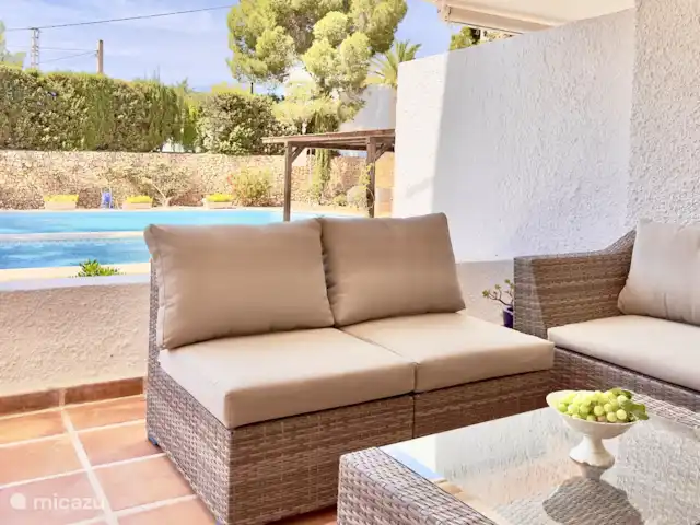 App Altea zwembad en gratis parking huren in Spanje, Costa Blanca, Altea - appartement Terras