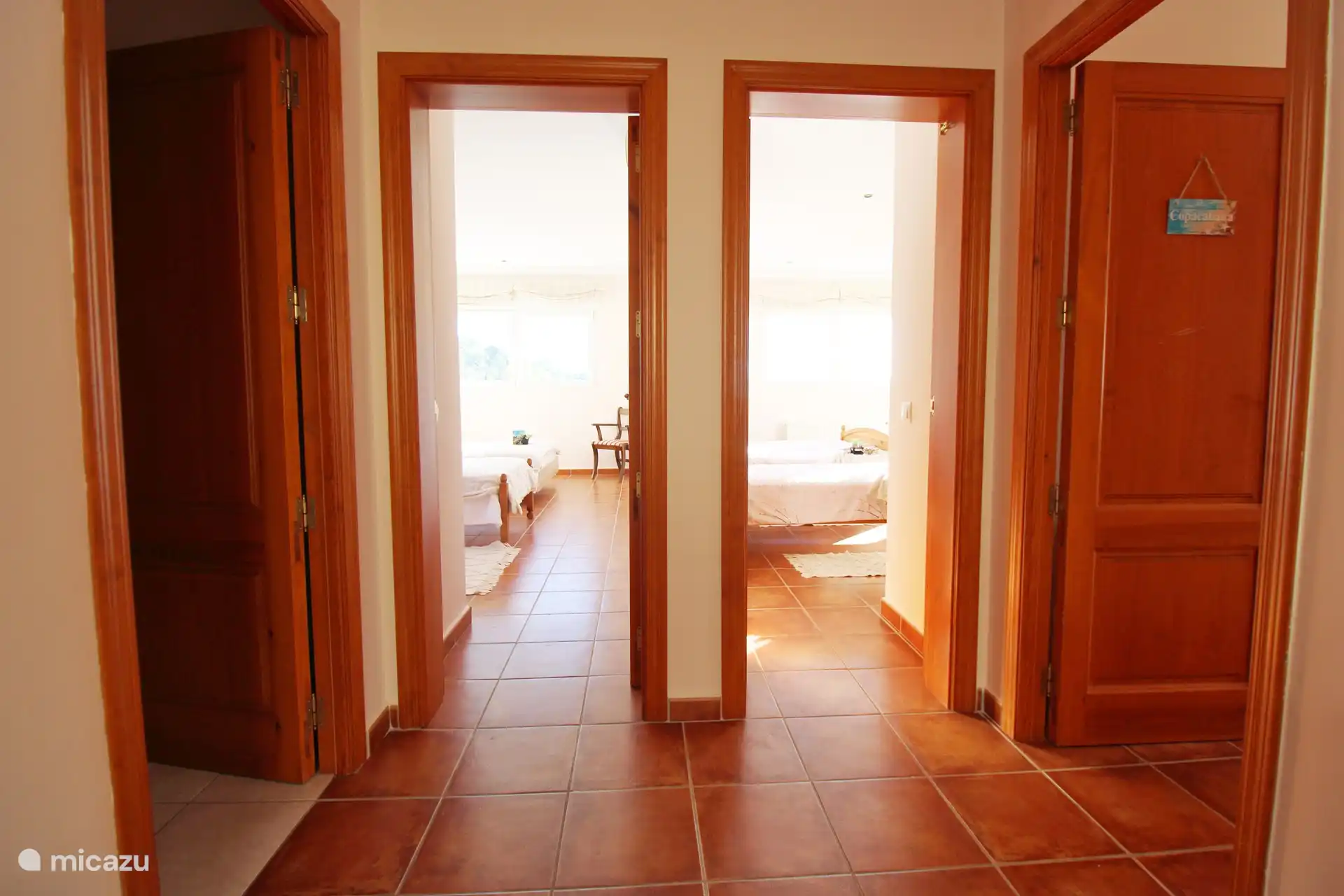 Schlafzimmer im Flur