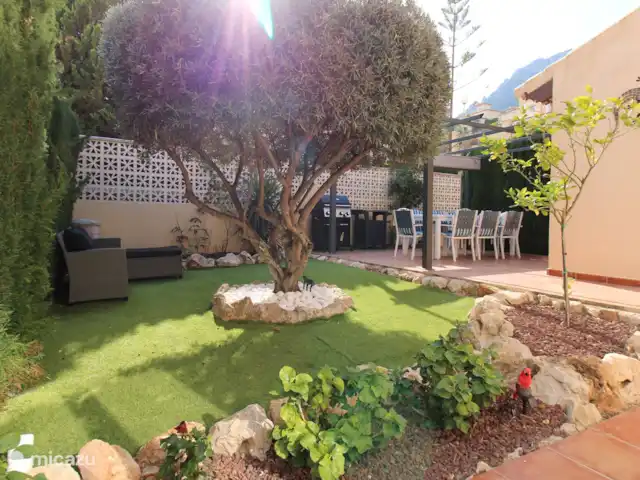 villa huren in Spanje, Costa Blanca, Calpe – Villa Ty Croeso Calpe Barbecueplaats