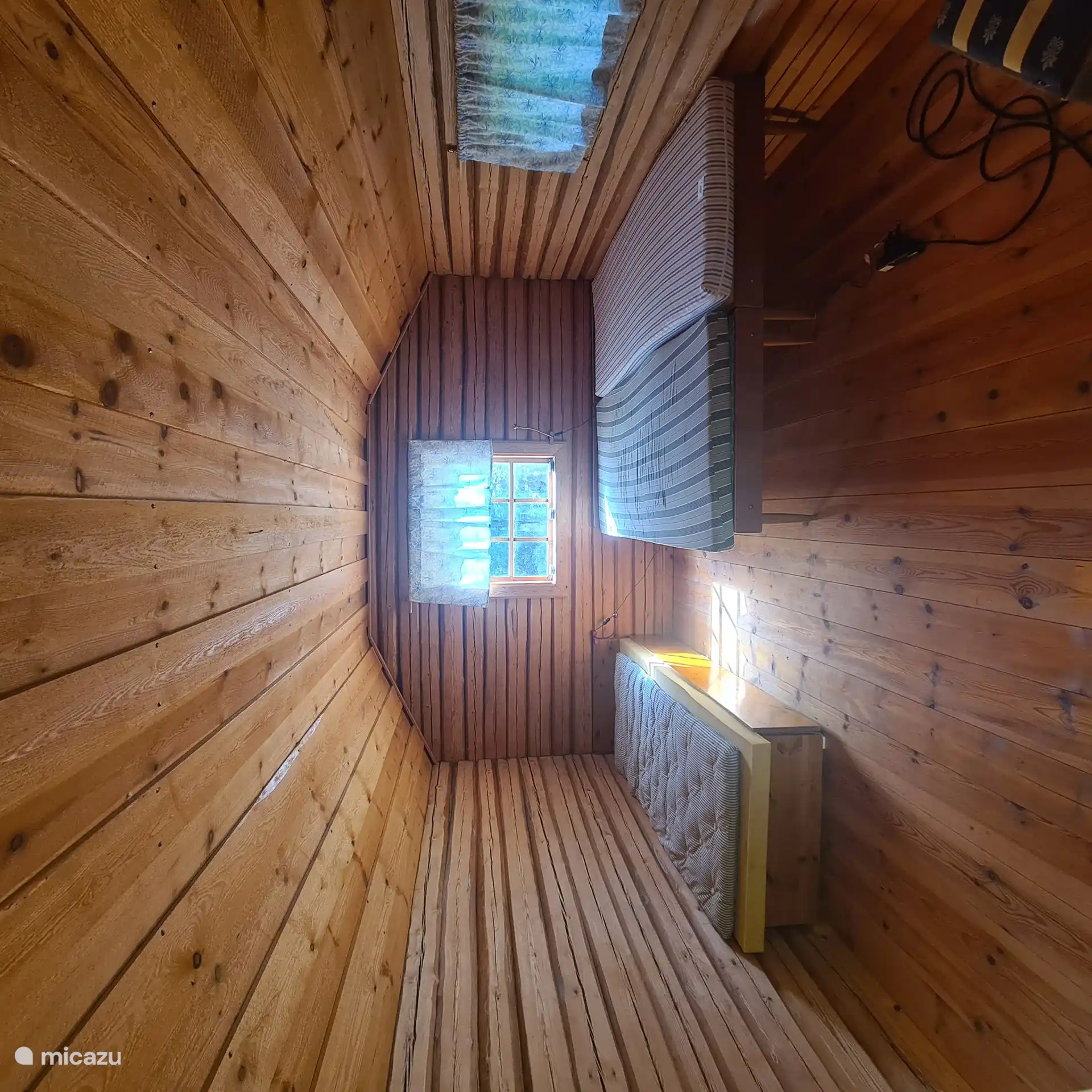 Im Inneren einer schwedischen Blockhütte