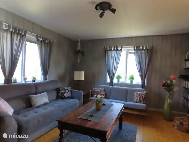 Älvsjö Anderssons en Suecia, Värmland, Lesjöfors - casa vacacional Acogedora sala de estar