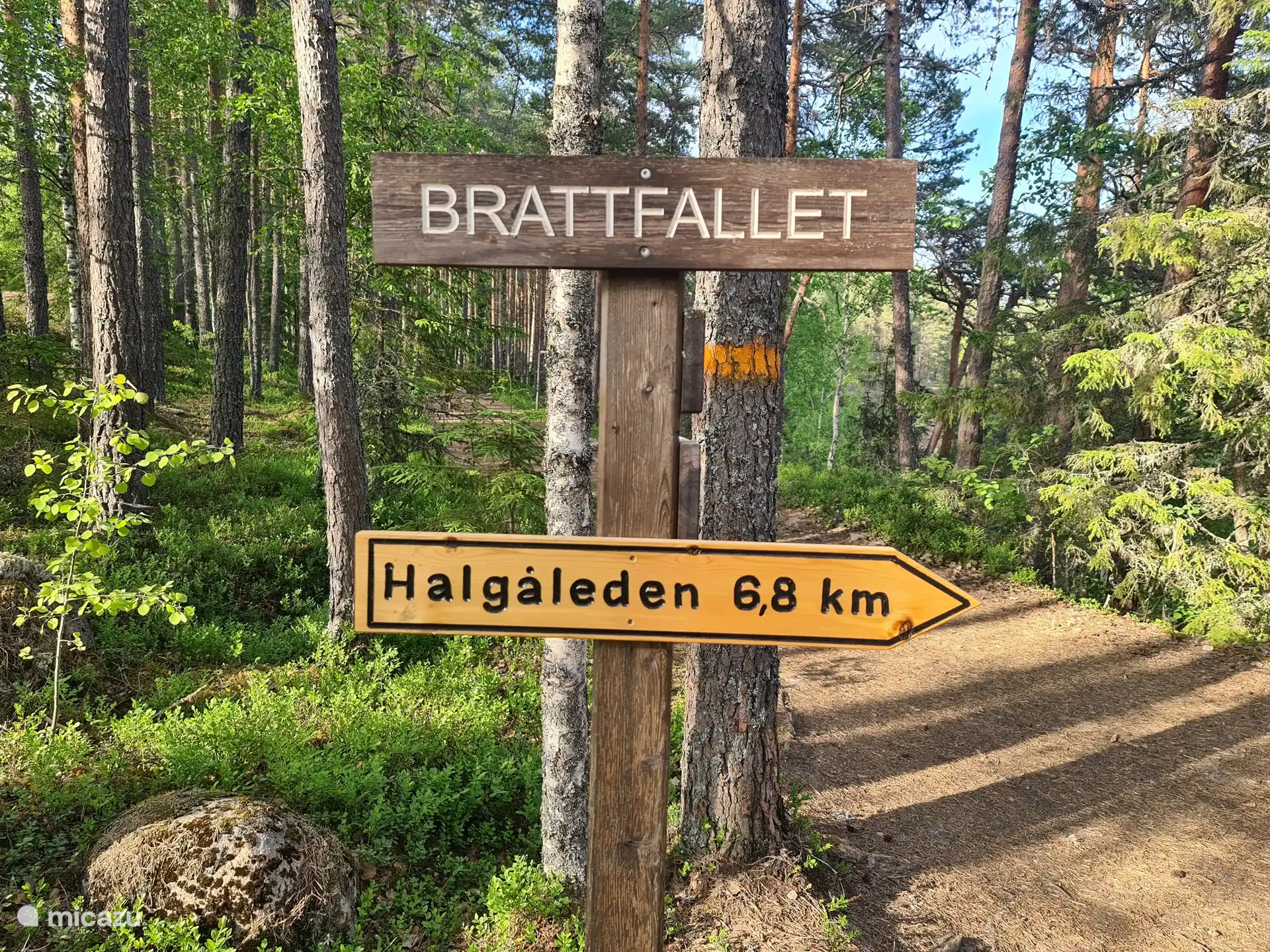 Empfohlen! Wandern Sie Halgaleden in Eksharrad. Würzig, aber sehr schön.