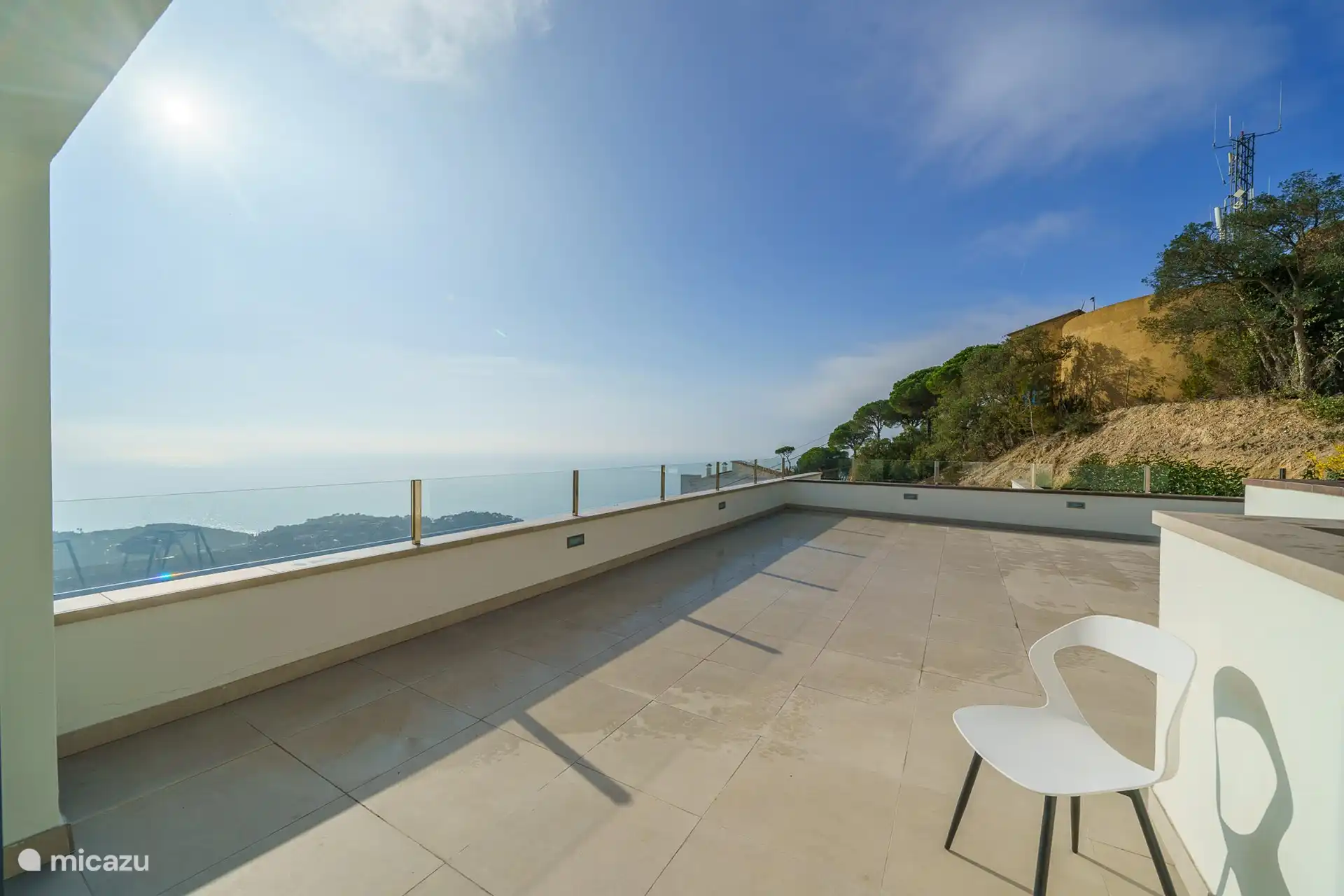 Entspannender Blick auf das Meer!