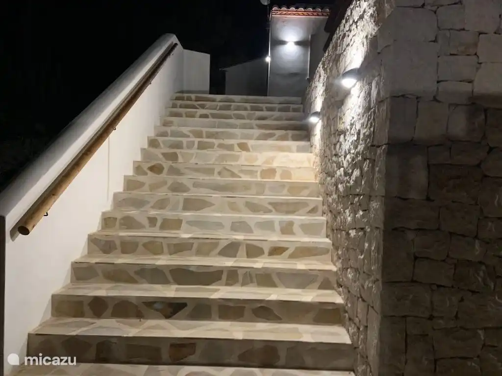 stairs to the upper floor