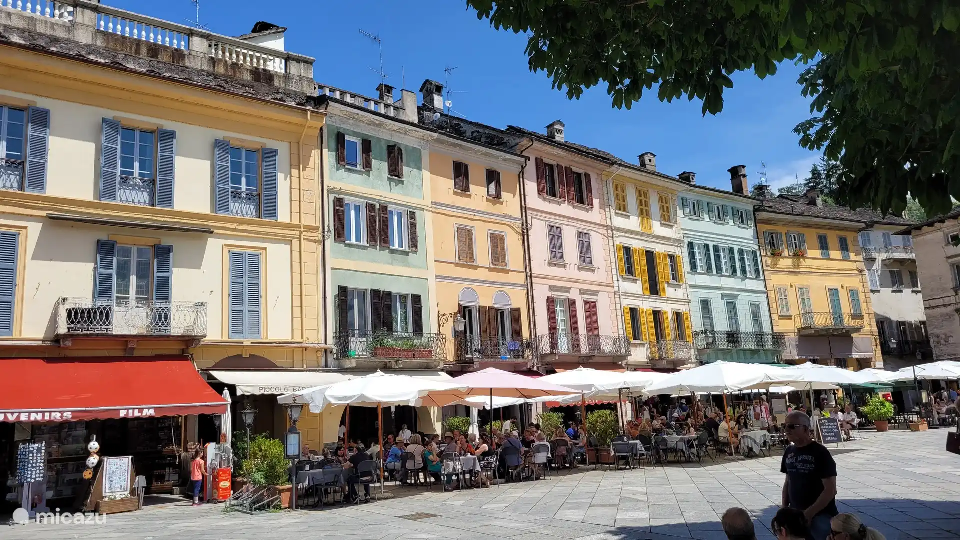 Orta San Giulio mit seinen gemütlichen Terrassen