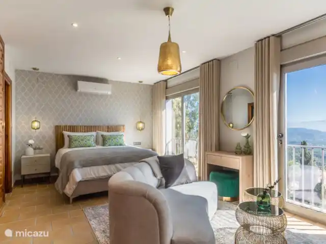 Villa Miranda | Espagne, Andalousie, Salobrena - villa Chambre principale avec lit double